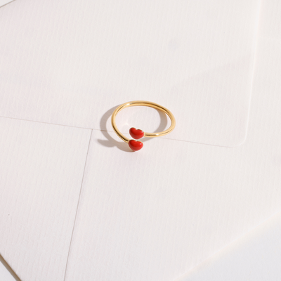 Emaille und Ikon Ringe