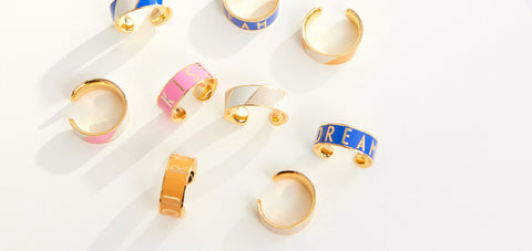 Beschriftete Ringe