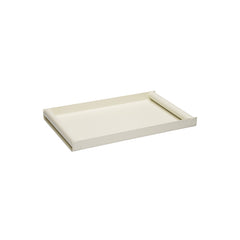 Ray Tray – Großes Serviertablett Metall, Groß, white