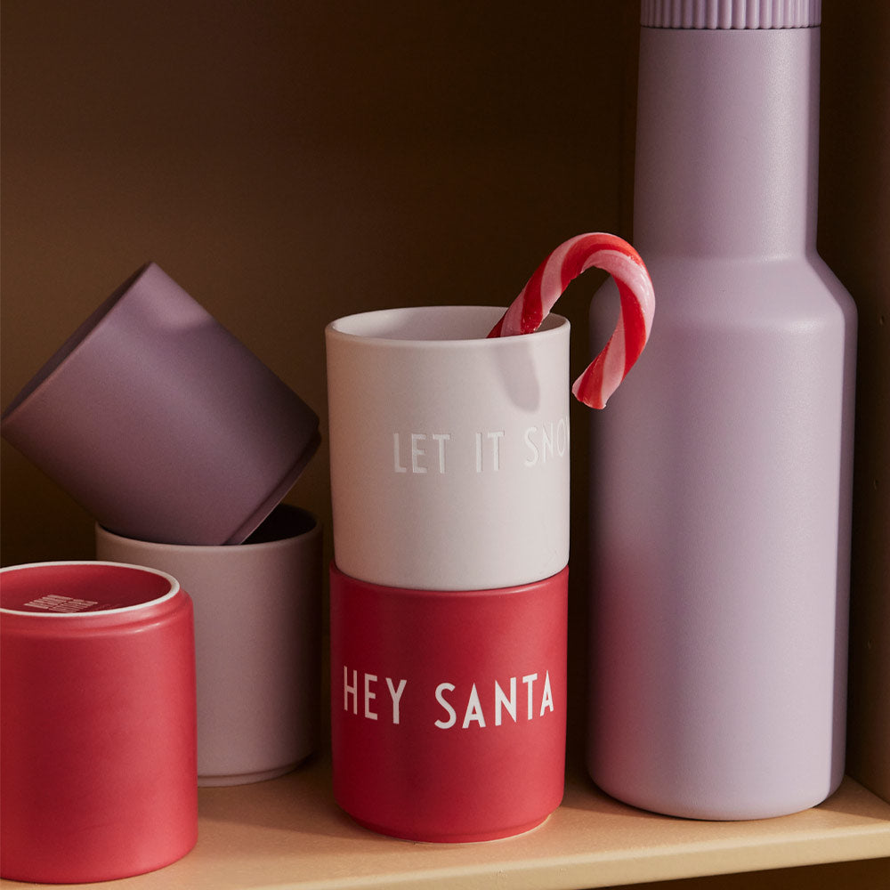 Hey Santa Set - 2 Cups And 1 Bowl