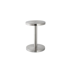 STORD Hocker & Beistelltisch – 3-in-1, Edelstahl, Indoor & Outdoor, Klein 45 cm