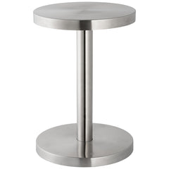 STORD Hocker & Beistelltisch – Klein 45 cm, Edelstahl