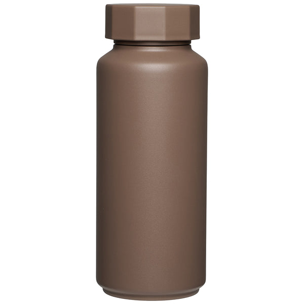 Thermoflasche – Hellblau, Brown