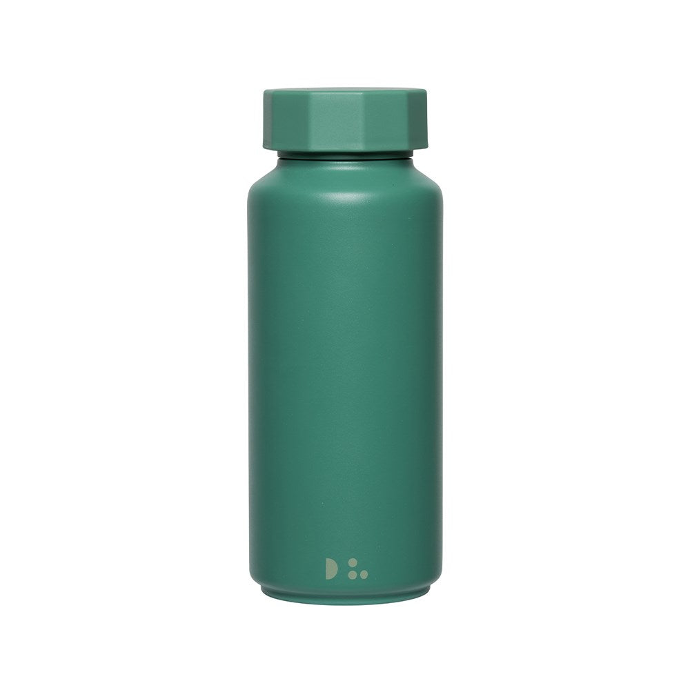 Thermoflasche Ton-auf-ton  - Dark Green