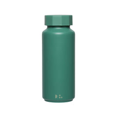 Thermoflasche Ton-auf-ton  - Dark Green