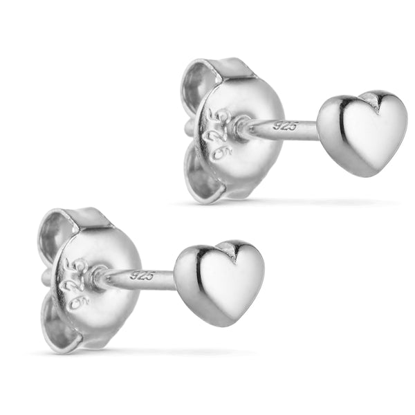 Little Big Love Earstuds (set of 2 pcs) - Silber