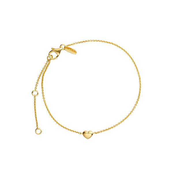 Little Big Love Armband - vergoldet