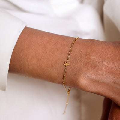 Archetype Bracelet - A-Z Gold plated