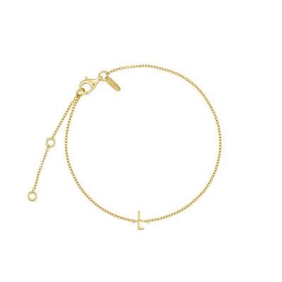 Archetype Bracelet - A-Z Gold plated