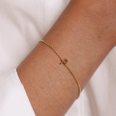 Archetype Bracelet - A-Z Gold plated