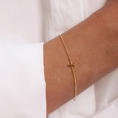 Archetype Bracelet - A-Z Gold plated