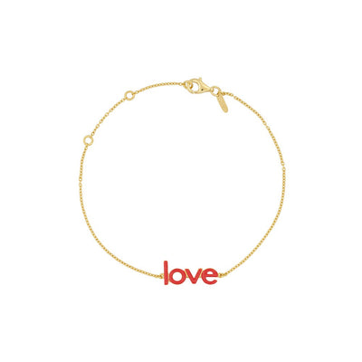 Keywords chain bracelet gold plated