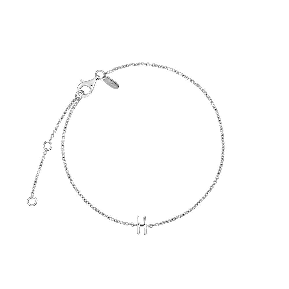 Archetype Bracelet - A-Z Silver