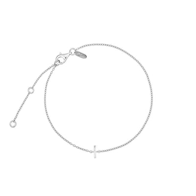 Archetype Bracelet - A-Z Silver