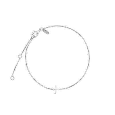 Archetype Bracelet - A-Z Silver