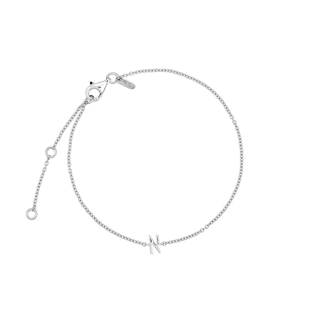 Archetype Bracelet - A-Z Silver