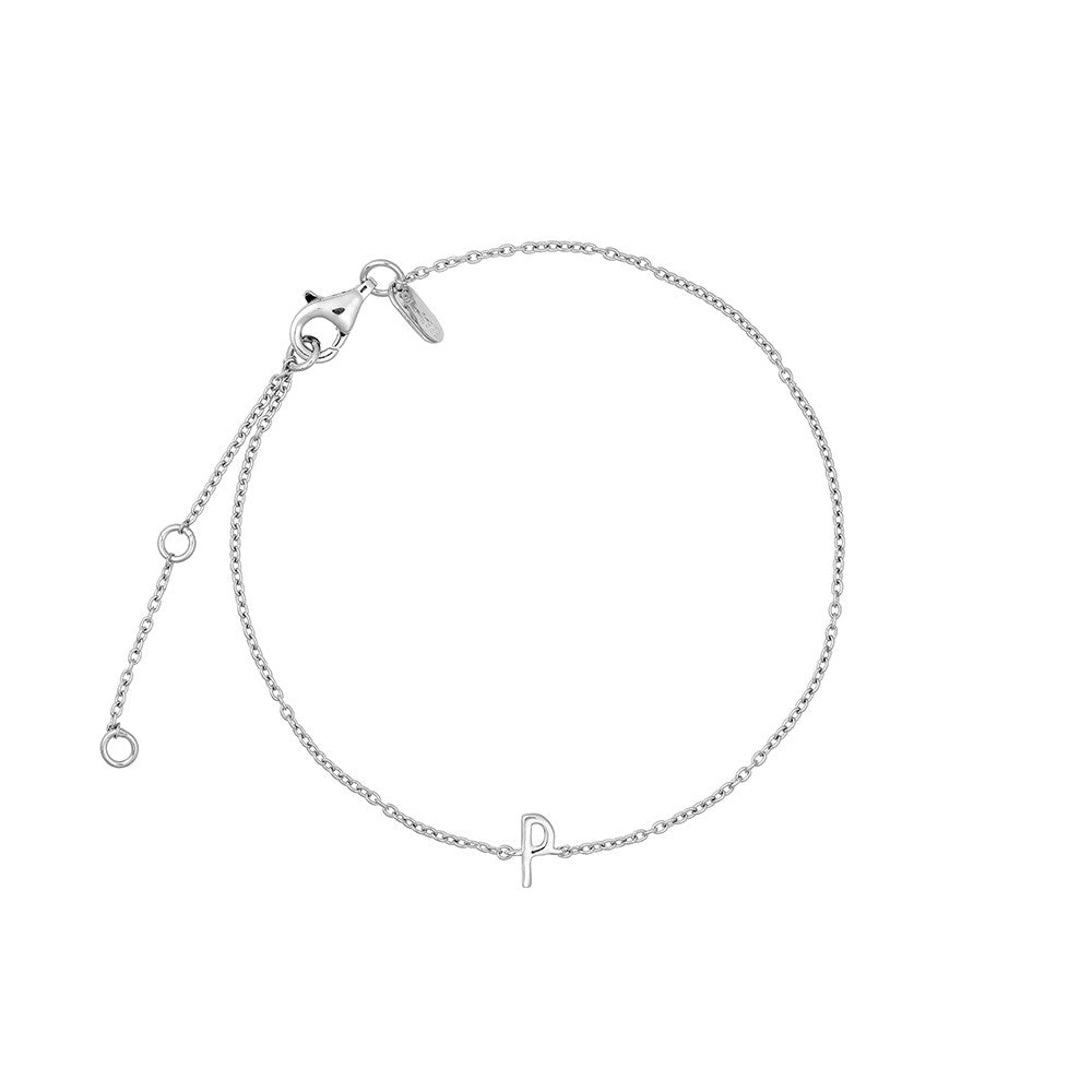 Archetype Bracelet - A-Z Silver