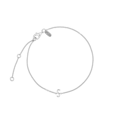 Archetype Bracelet - A-Z Silver