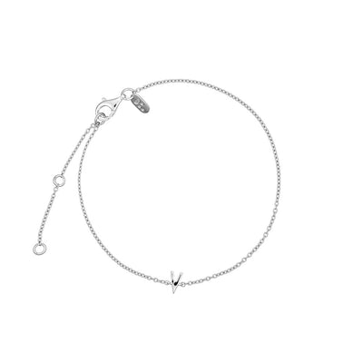 Archetype Bracelet - A-Z Silver