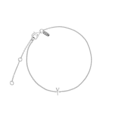 Archetype Bracelet - A-Z Silver