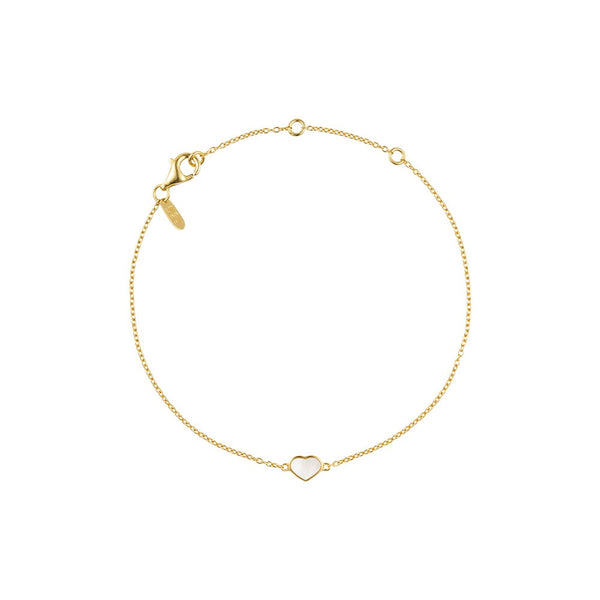 Pearl Little Big Love bracelet, gold plated