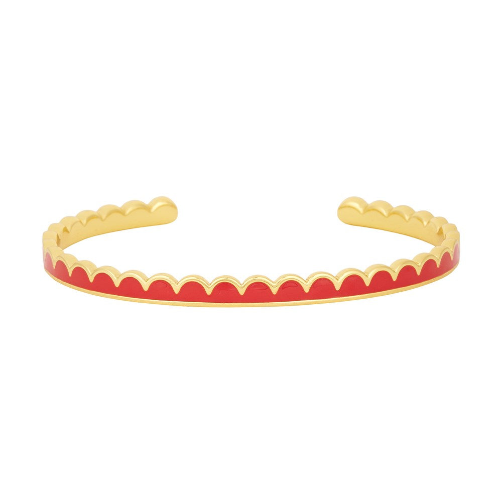 Lace bangle - Brass