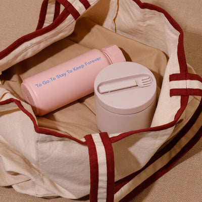 Thermoflasche Ton-auf-ton - DL Kollektion