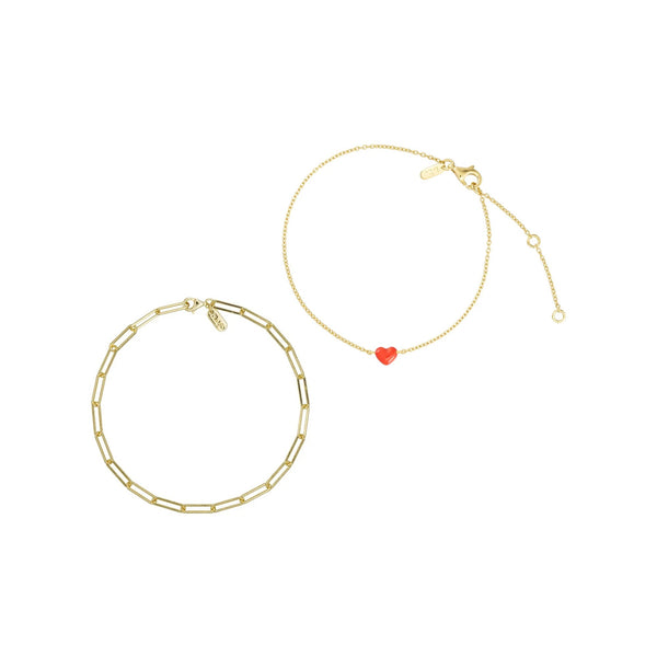Set: Love × Chunky Large (bracelets) – Design Letters