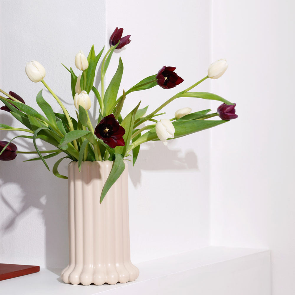 Tubular Vase. Large 24cm