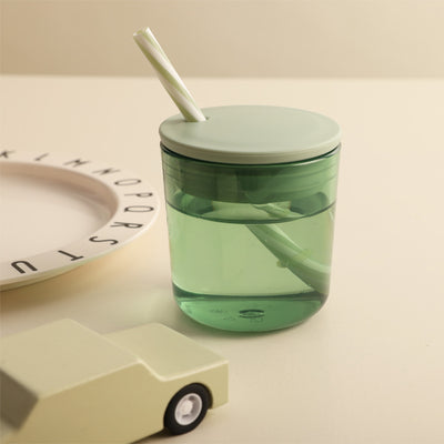 Deckel mit Strohhalm für Eco Kids Becher & Gläser