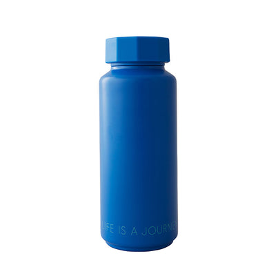 Thermoflaschen Set - Kobaltblau/Beige