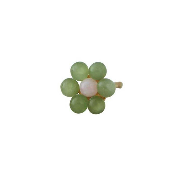 MyFlower Blumen-Ohrstecker 10mm 18k vergoldet von Design Letters (Bild 1)