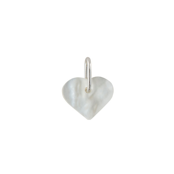 Pearl Herz Charm