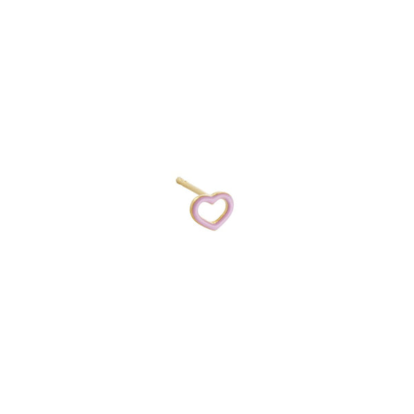 Love Enamel Ohrstecker (1 pcs)