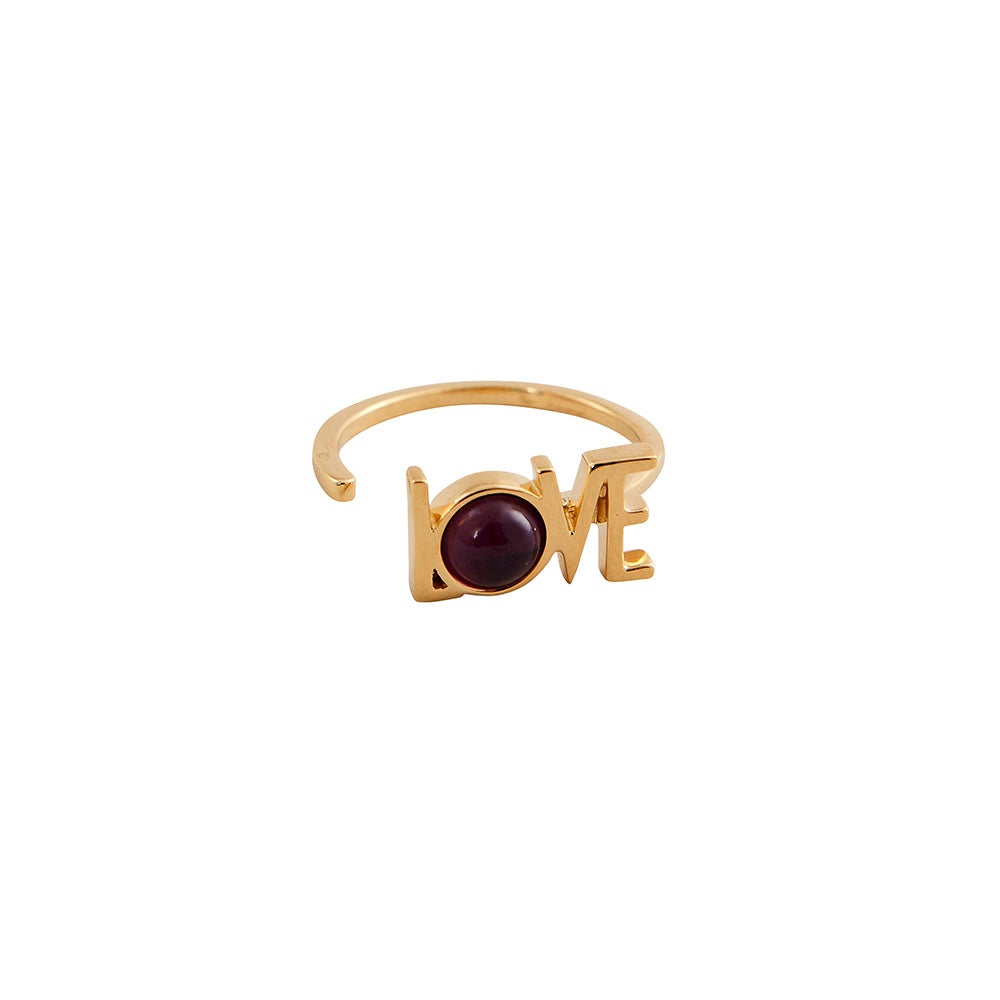 #color_amethyst, 18k vergoldetem sterlingsilber LOVE edelstein Ring ringgröße 48-58 tolle geschenkidee zum geburtstag oder Valentinstag
