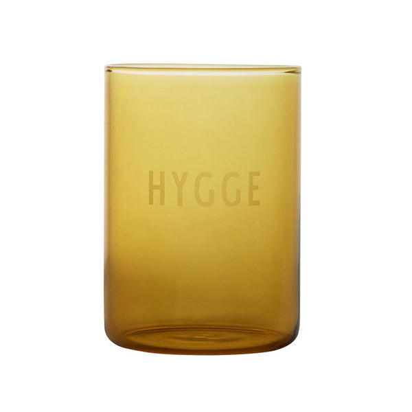 Lieblingsglas Trinkglas mit Statement von Design Letters